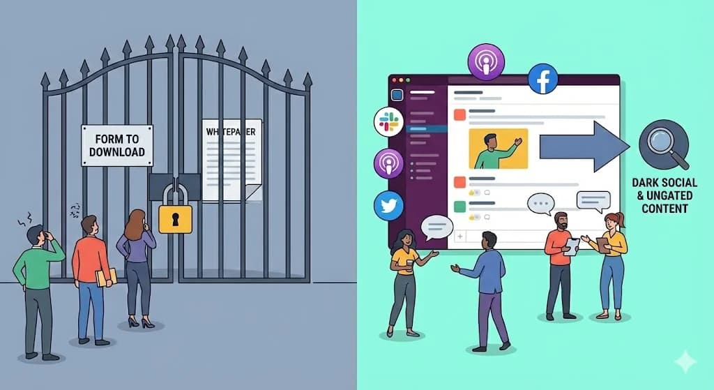 B2B Demand Gen: Why Lead Forms are Dead and 'Dark Social' is the New Battlefield