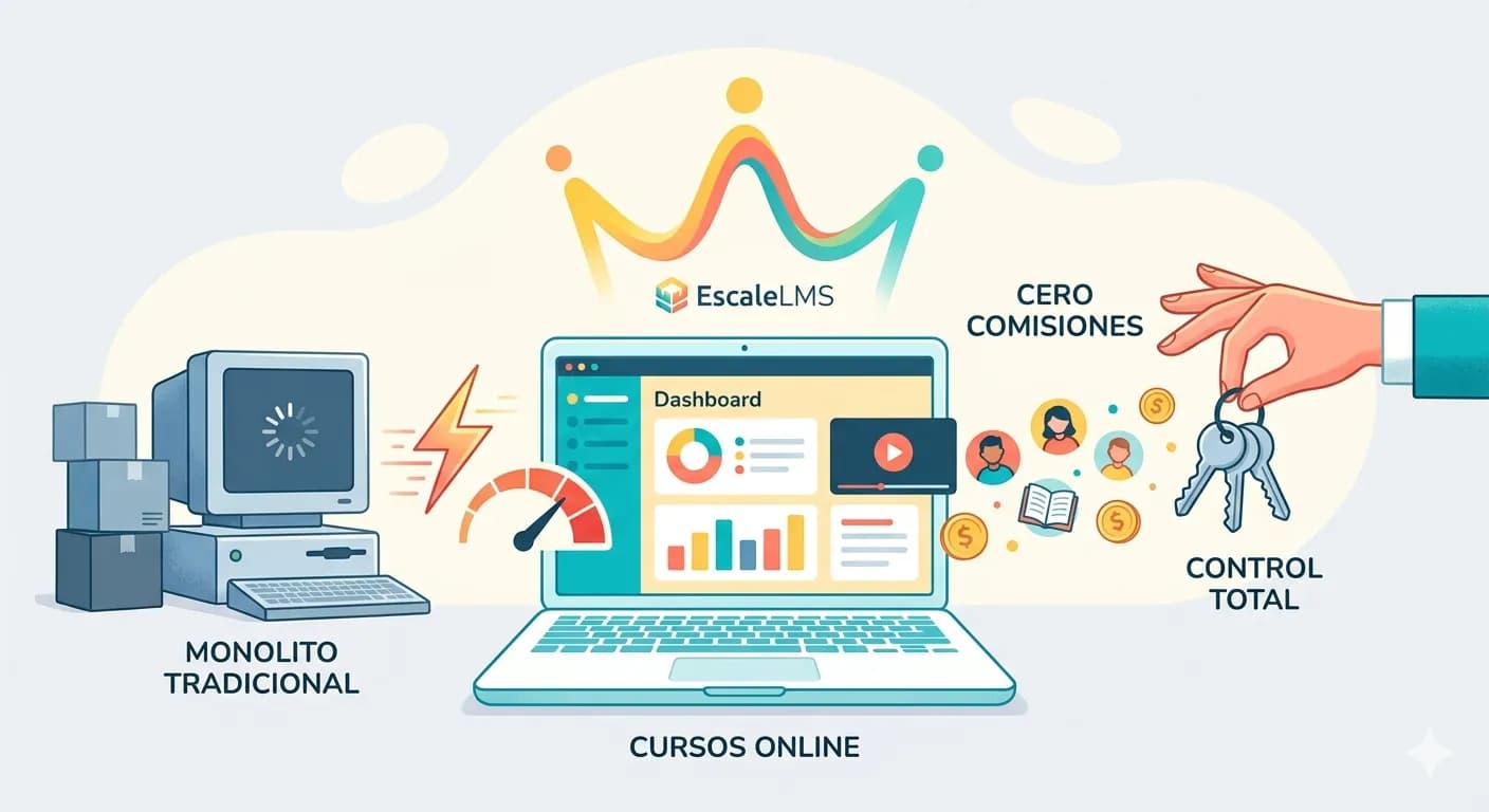 The Millisecond Law: Why Traditional Online Academies Lose Sales (and How We Fix It with EscaleLMS)