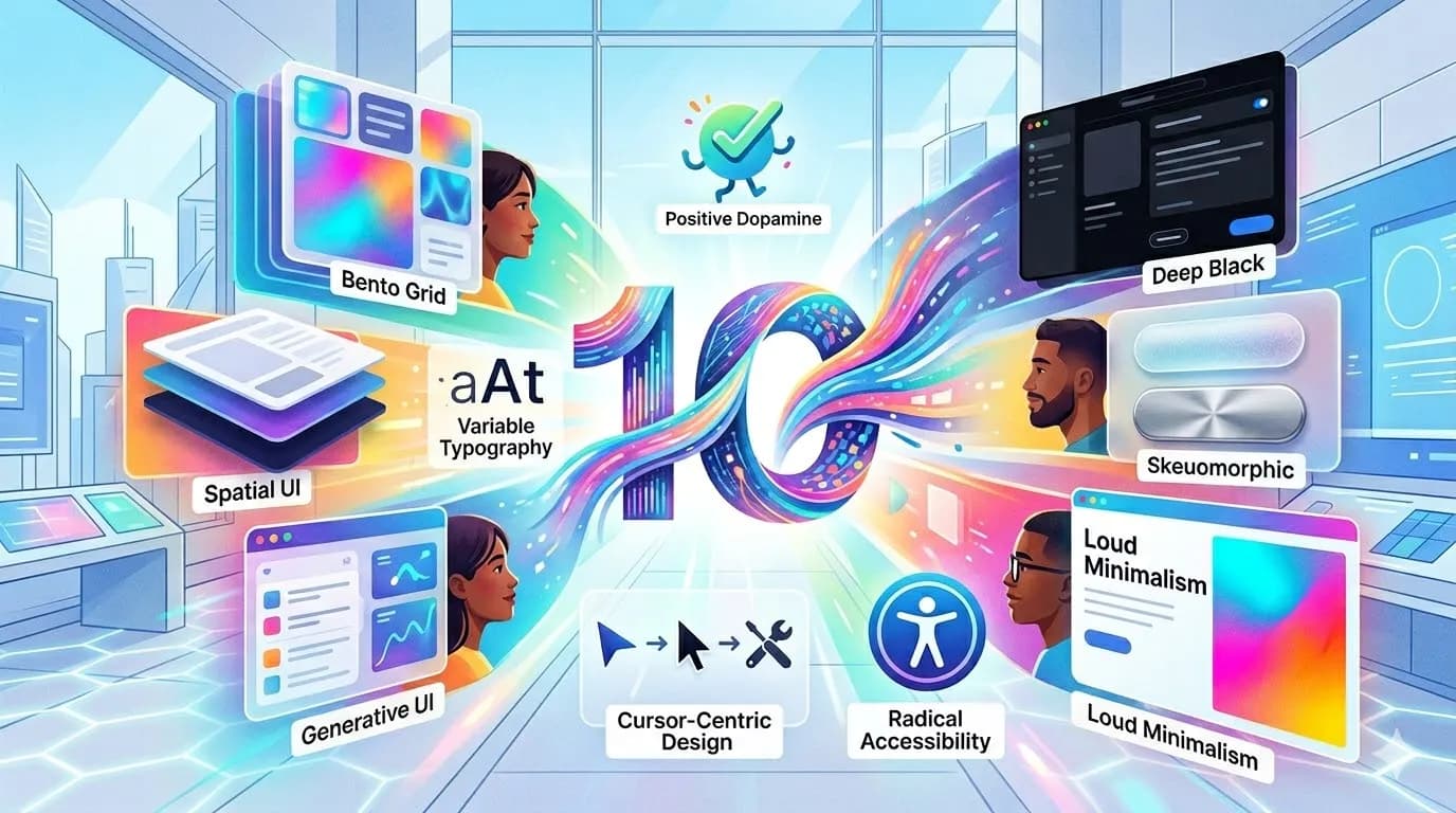 The 2026 Visual Manifesto: 10 Trends Redefining Software Design