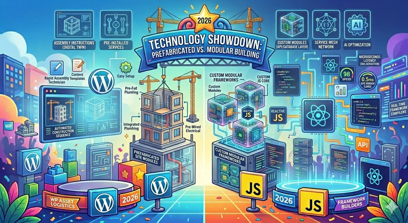 La Paradoja de la Elección Técnica: WordPress vs. Arquitecturas Custom en 2026